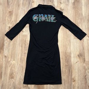 Grail Y2K Celeb Brand Logo Polo Dress